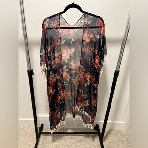 Torrid Chiffon Shear Kimono. Size 26.